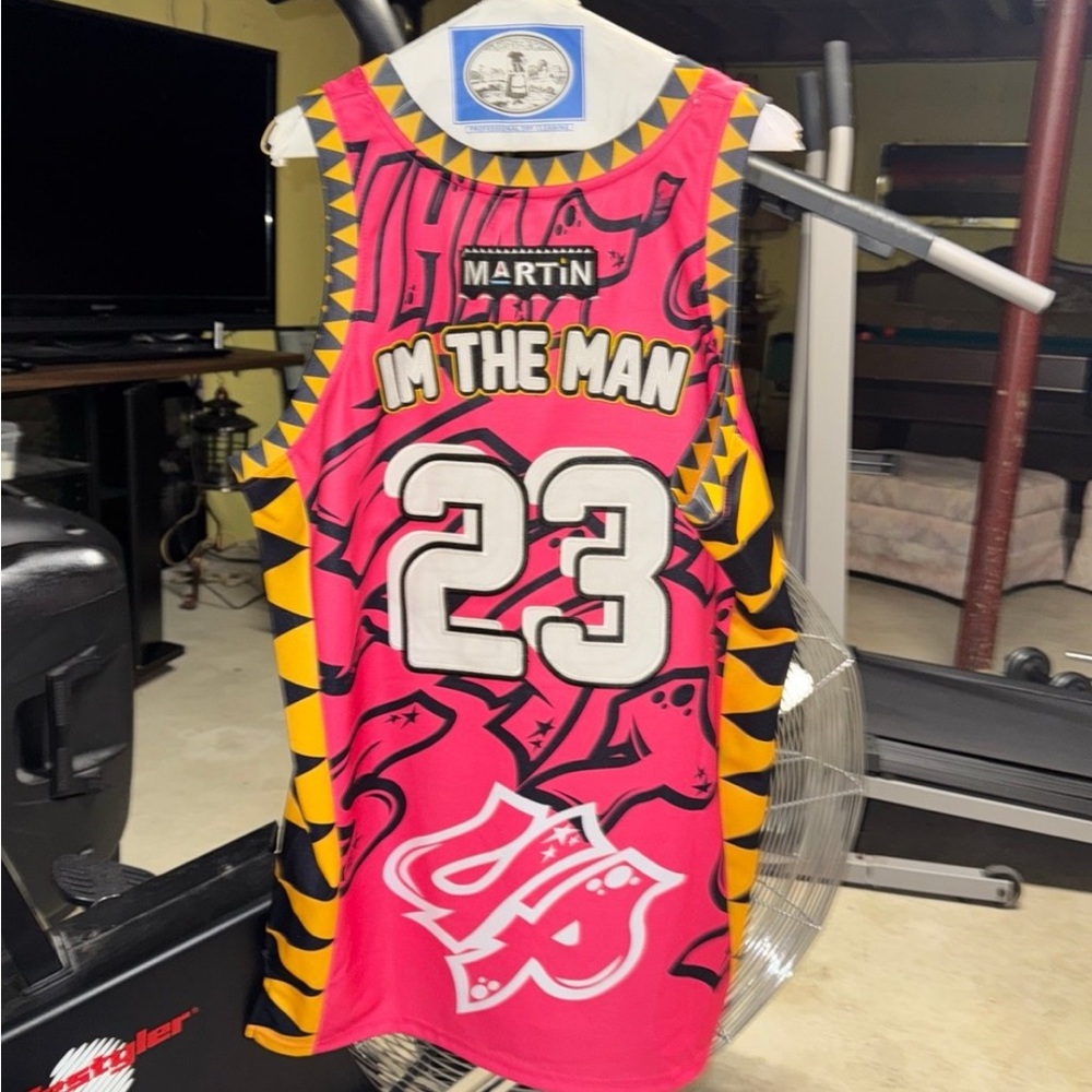 Martin Im The Man  Basketball Jersey